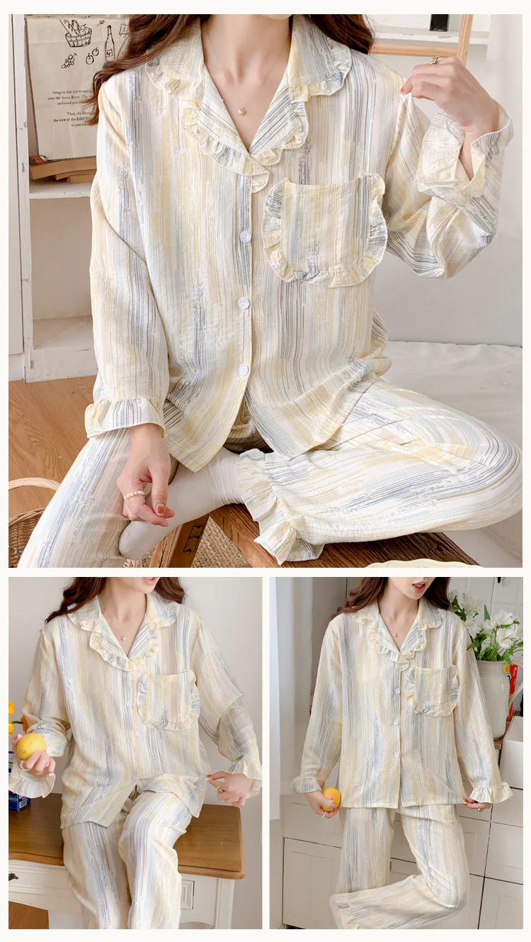 Coco Floral Cotton Nightsuits - Image 3