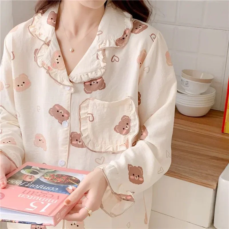 Coco Floral Cotton Nightsuits - Image 4