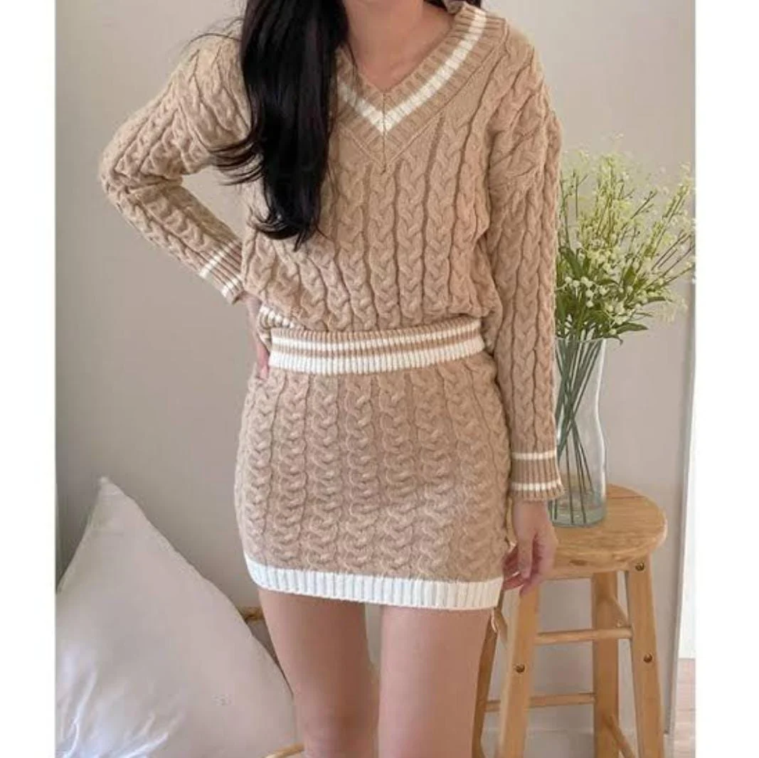 Pammy Woolen Coord Set - Image 5