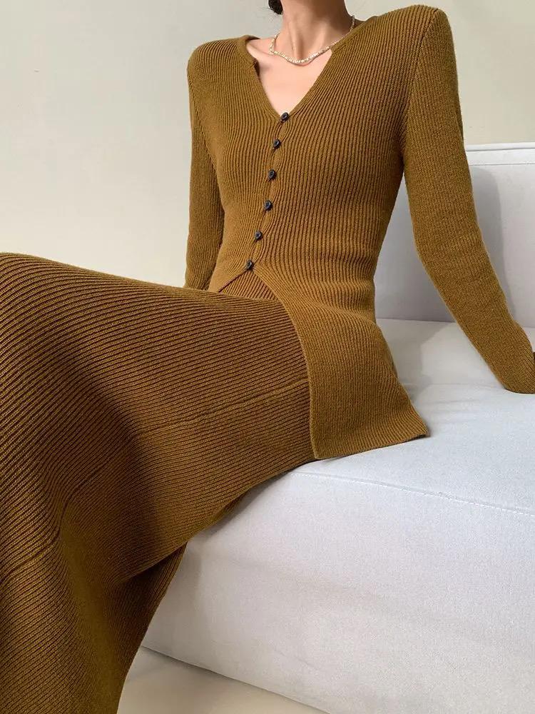 Dakota Winter Coord Set -Set Of Sweater And Skirt - Image 5