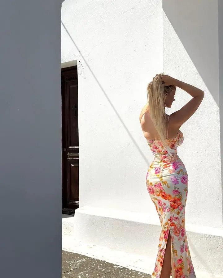 Danube Bodycon Formal Maxi Dress - Image 3