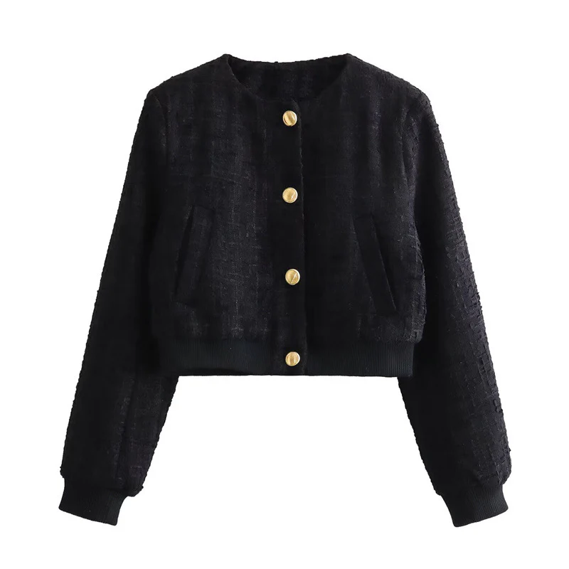 Darcel Woolen Tweed Jacket - Image 4
