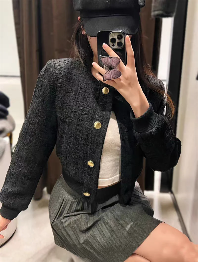 Darcel Woolen Tweed Jacket - Image 8