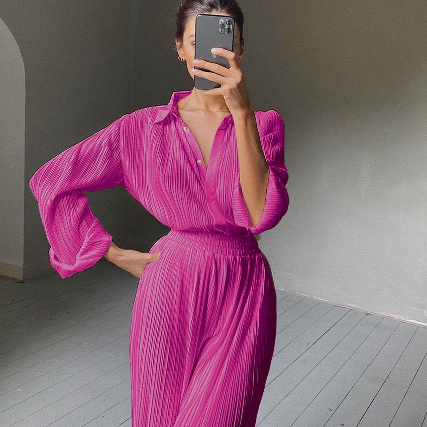 Daria Statement Coord Set In Pink - Image 2