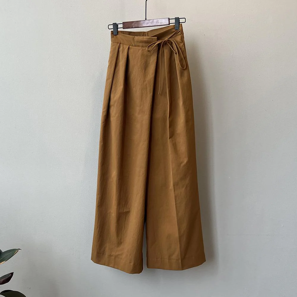 Delia Luxe Formal Pants In Brown - Image 3