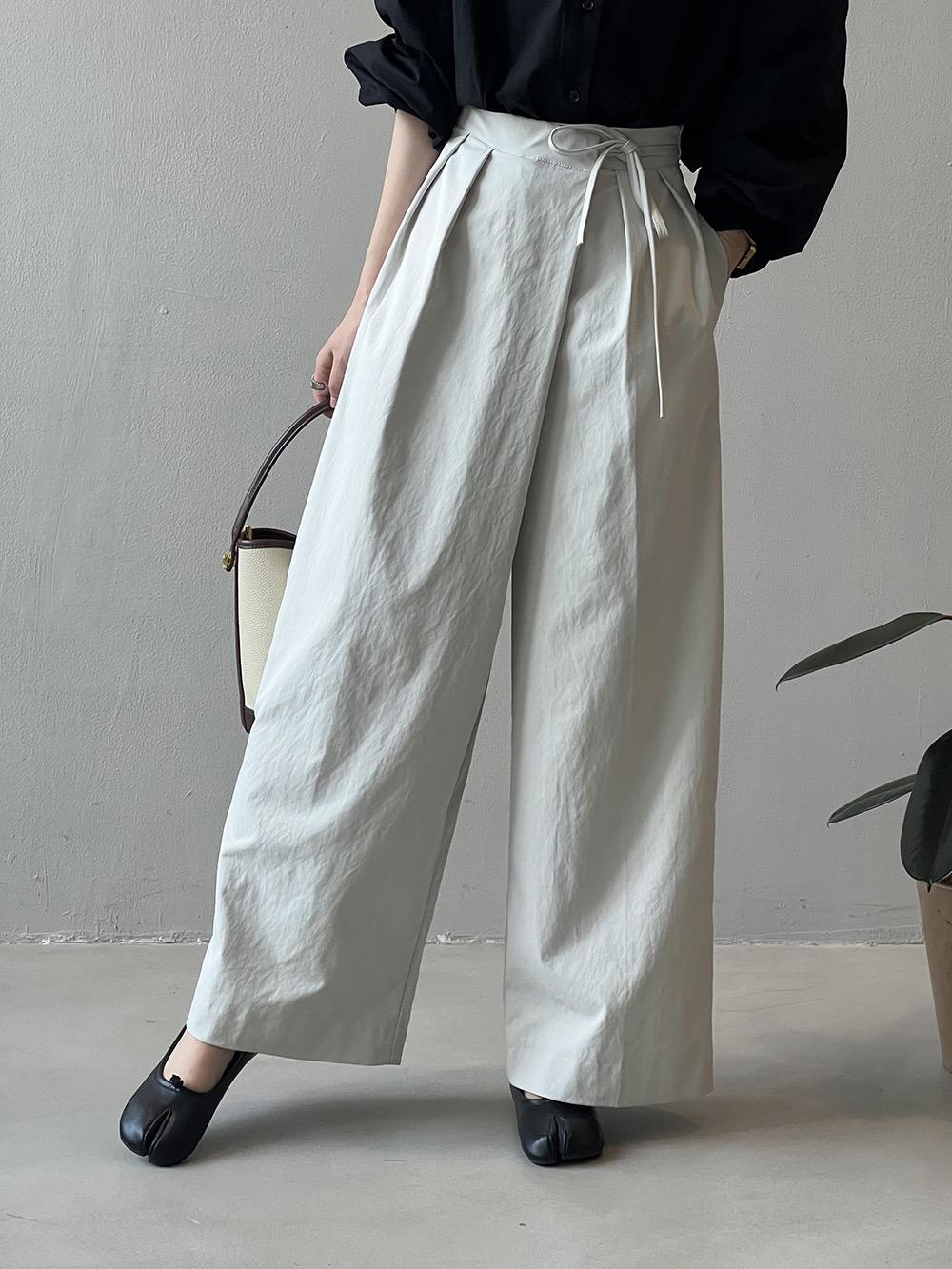Delia Luxe Formal Pants In Off White - Image 2