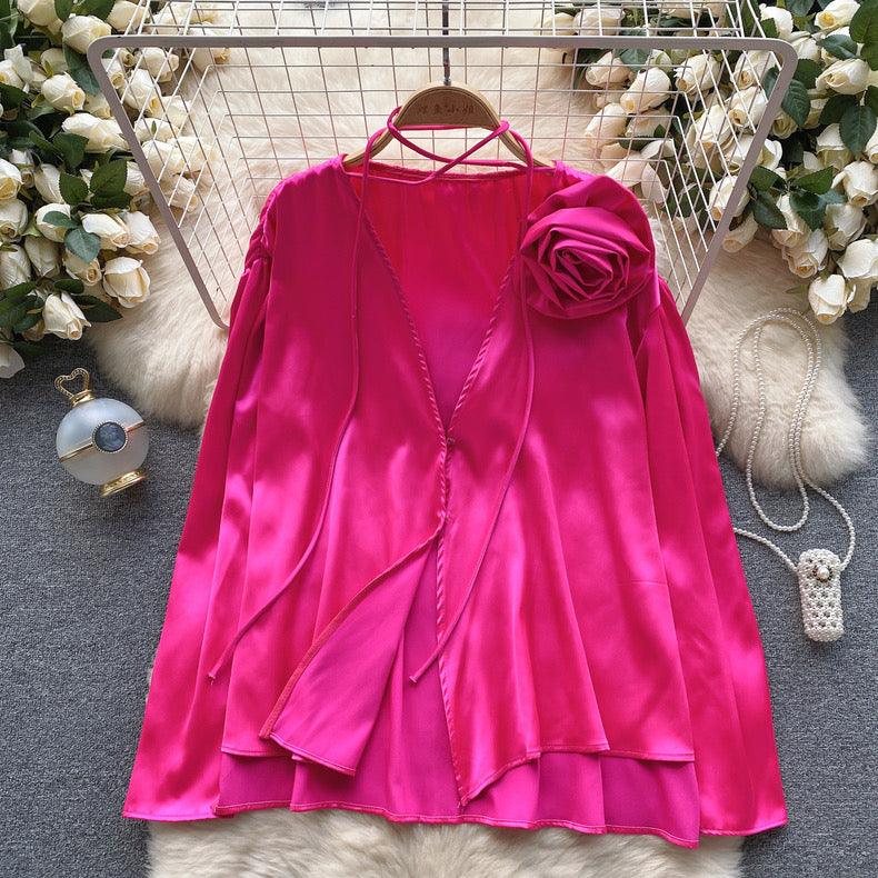 Derek Premium Rosette Blouse - Image 10