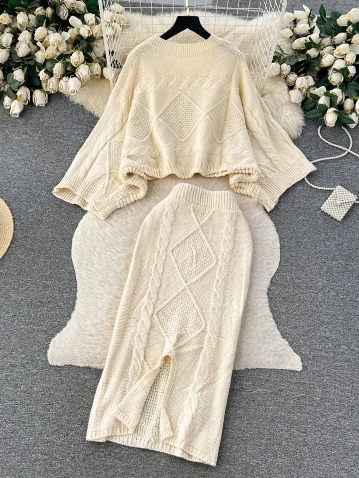Deremy Knitted Premium Woolen Coord Set - Image 3