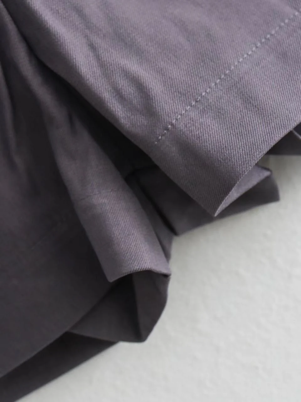 Dexo Luxe Linen Coord Set in Grey - Image 4