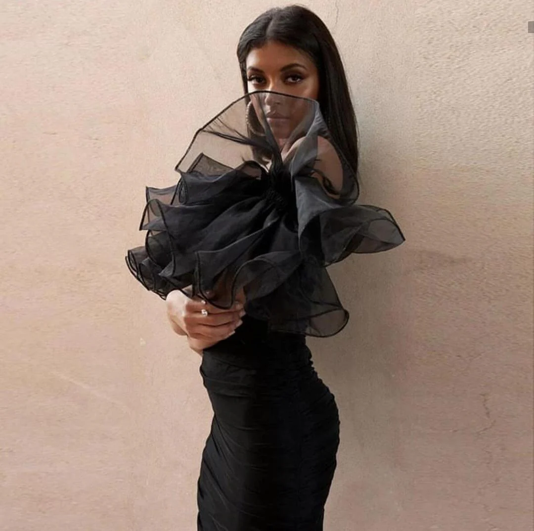 Diana Ruffled Dress - Image 2
