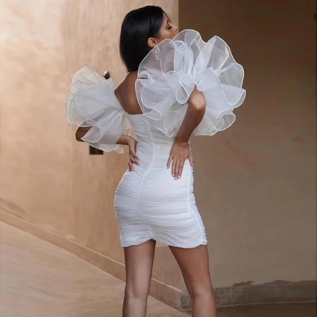Diana Ruffled Dress - Image 4