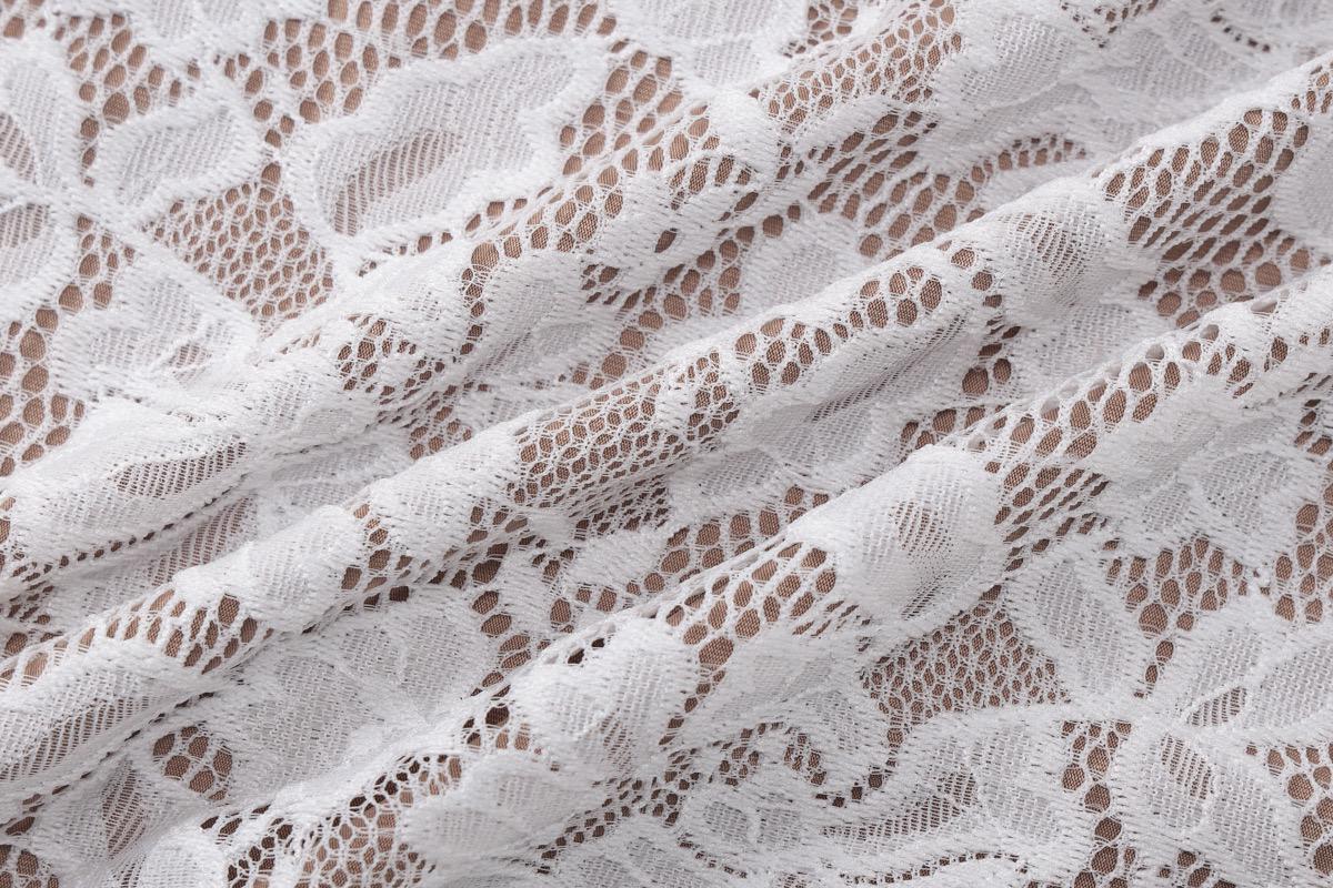 Diva Lace Bodycon Maxi Dress In White - Image 8