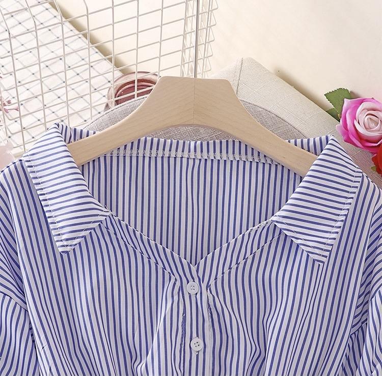 Donna Striped Blouse - Image 11
