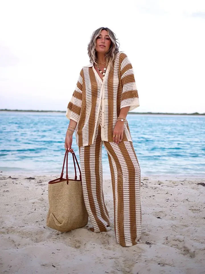 Dorre Top and Pants Resortwear Set - Image 6