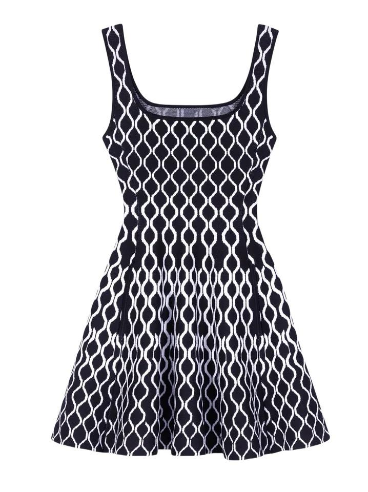 Elegant Luxe Short Knit Dress - Image 11