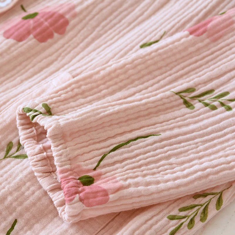 Elinora Cotton Padded Nightsuit In Pink - Image 11