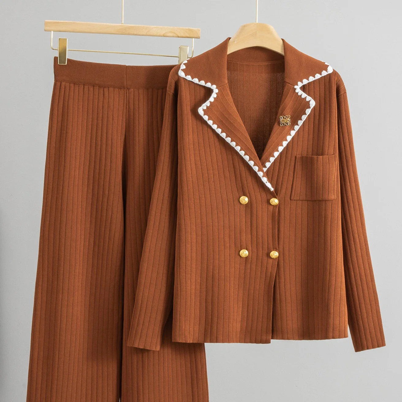 Elise Premium Woolen Coord Set - Image 3