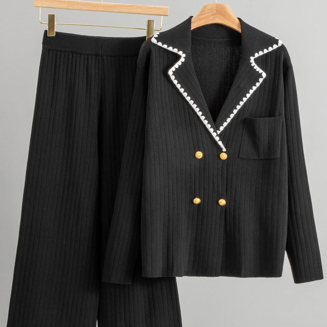 Elise Premium Woolen Coord Set - Image 4