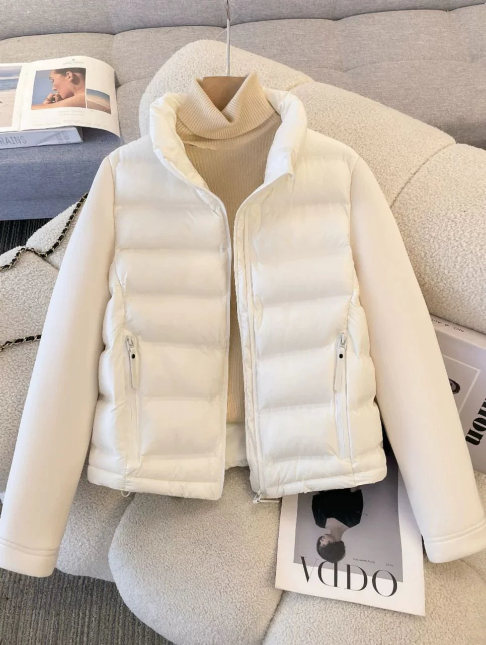 Elma Warm Winter Essential Puffer Jacket - Image 7