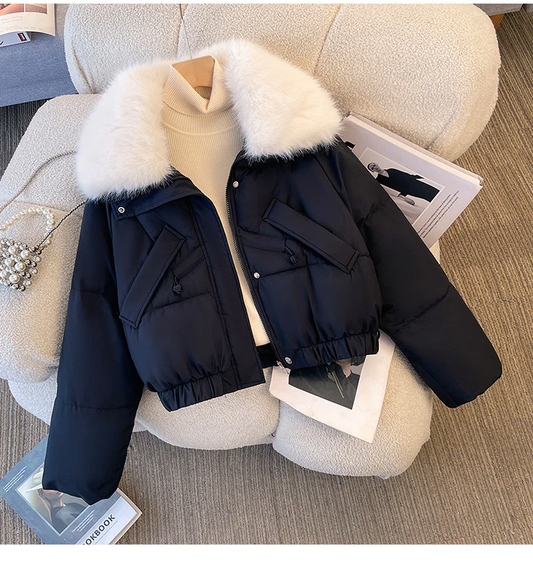 Eloise Warm Fur Puffer Jacket - Image 4