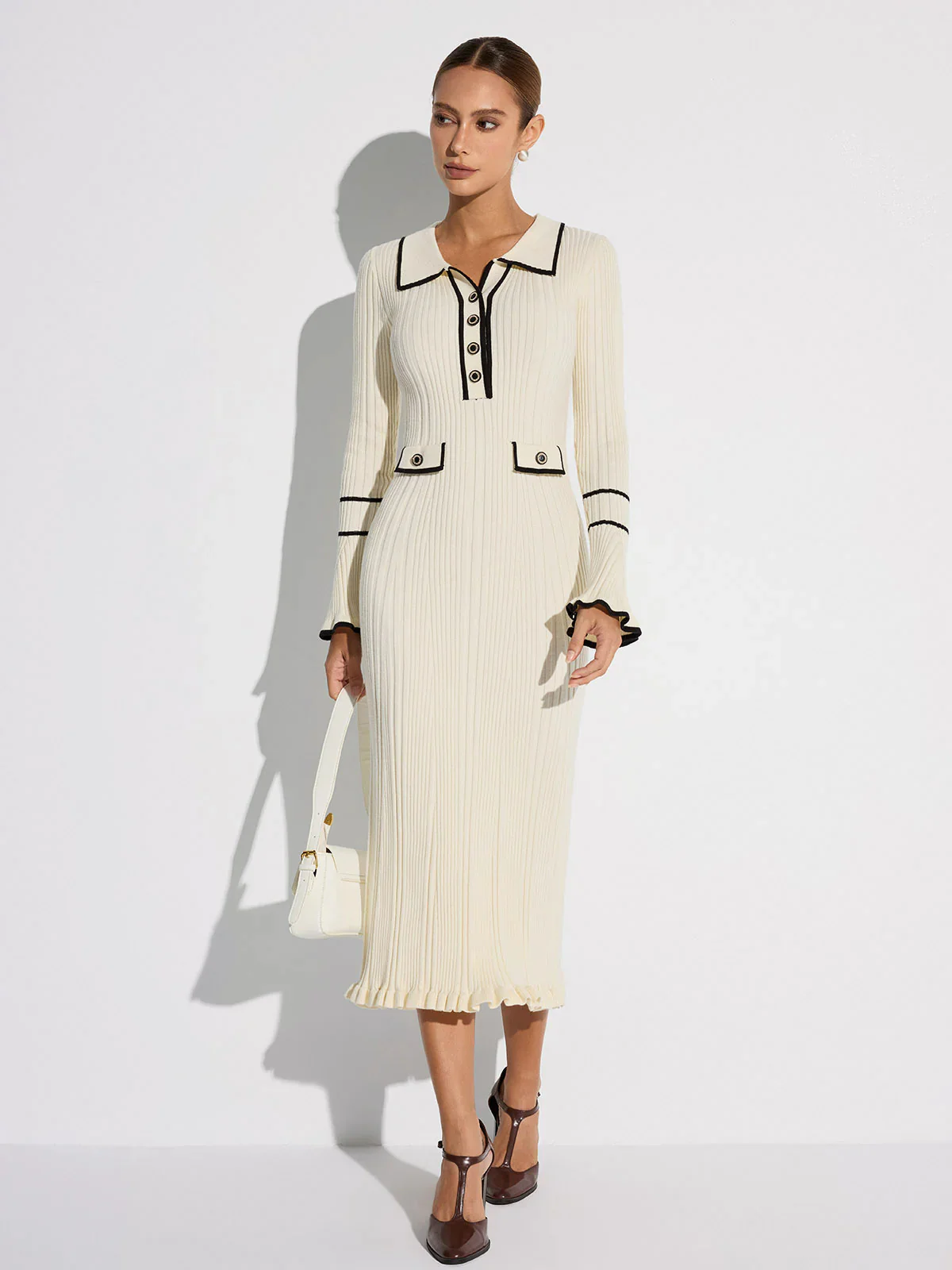 Erin Luxe Soft Knit Dress - Image 3