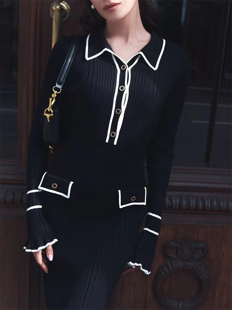 Erin Luxe Soft Knit Dress - Image 9
