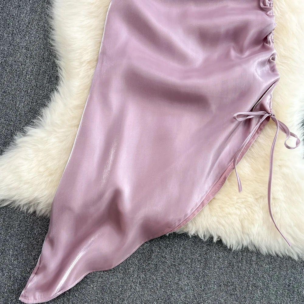Etta Luxury Dress In Lilac - Image 4