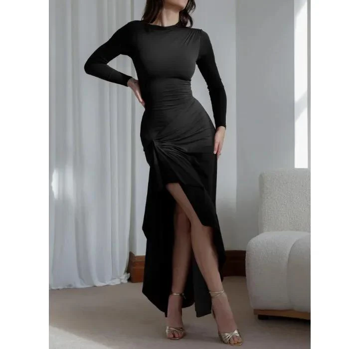 Evana Statement Slit Maxi Dress - Image 2