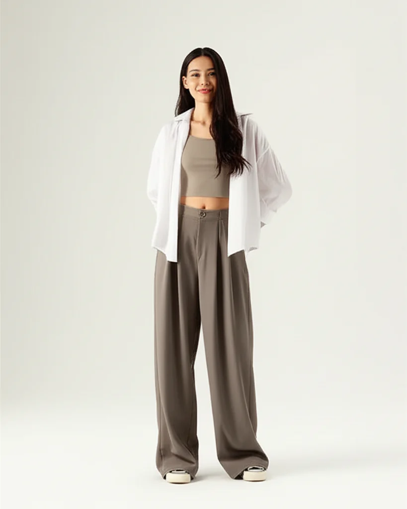 Faze Summer Coord Set of 3 In Brown - Image 3