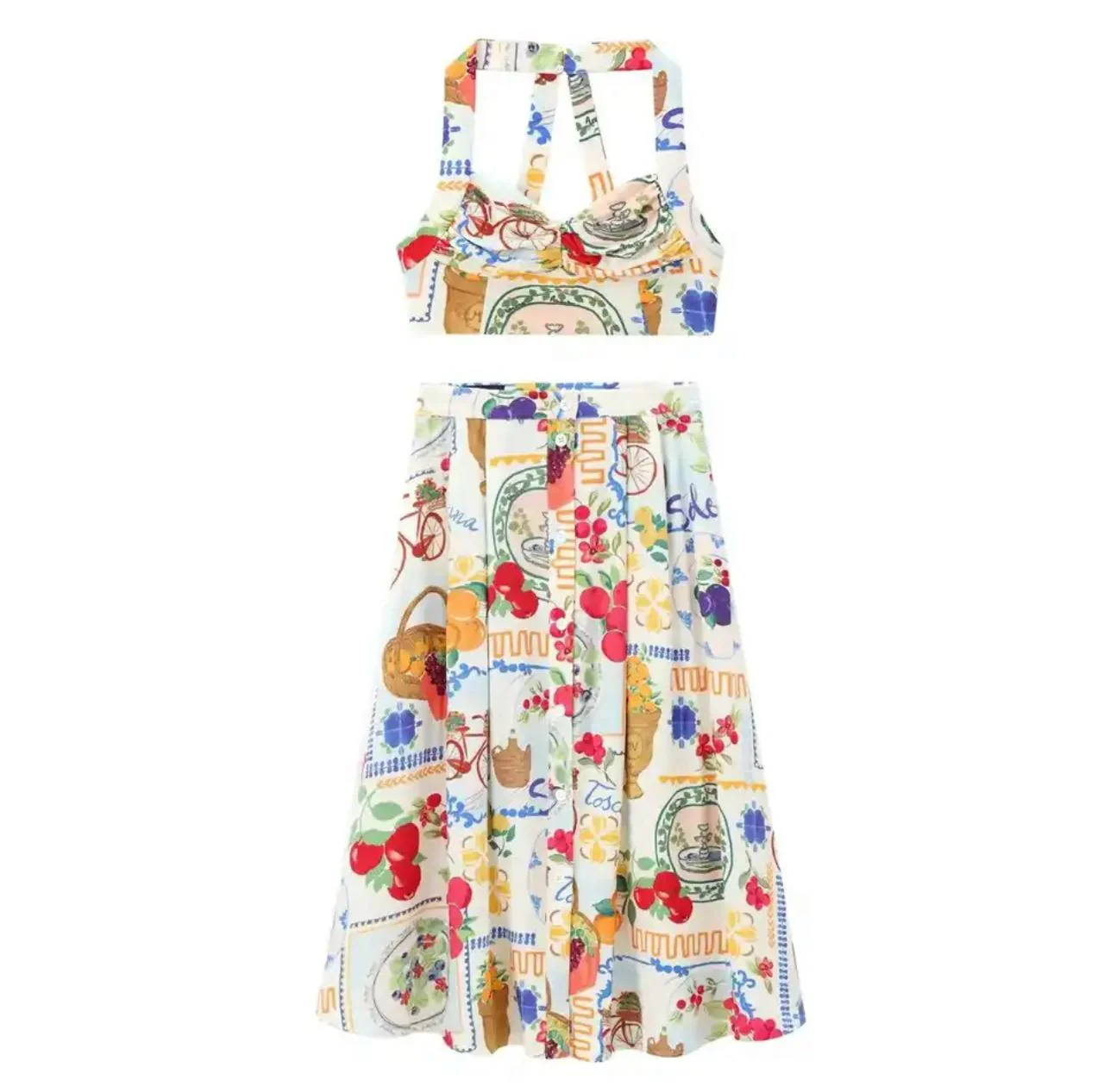 Feli Summer Coord Set In Multicolor - Image 19