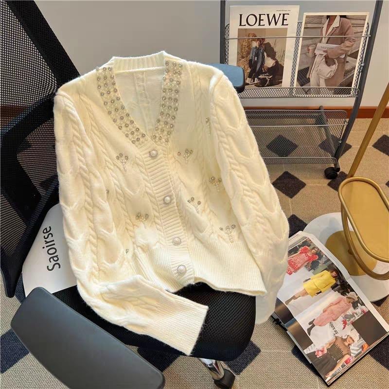 Ella Embellished Luxe Sweater - Image 2