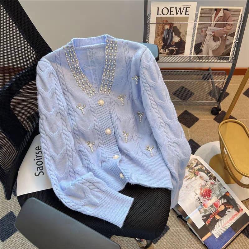 Ella Embellished Luxe Sweater - Image 3