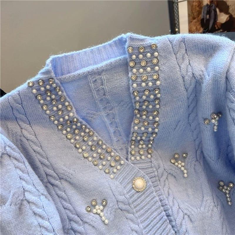Ella Embellished Luxe Sweater - Image 5