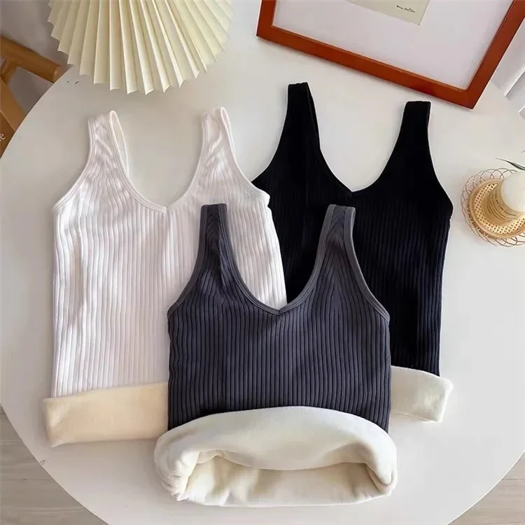 Fia Warm Tank Tops with Fleece Lining - Image 5