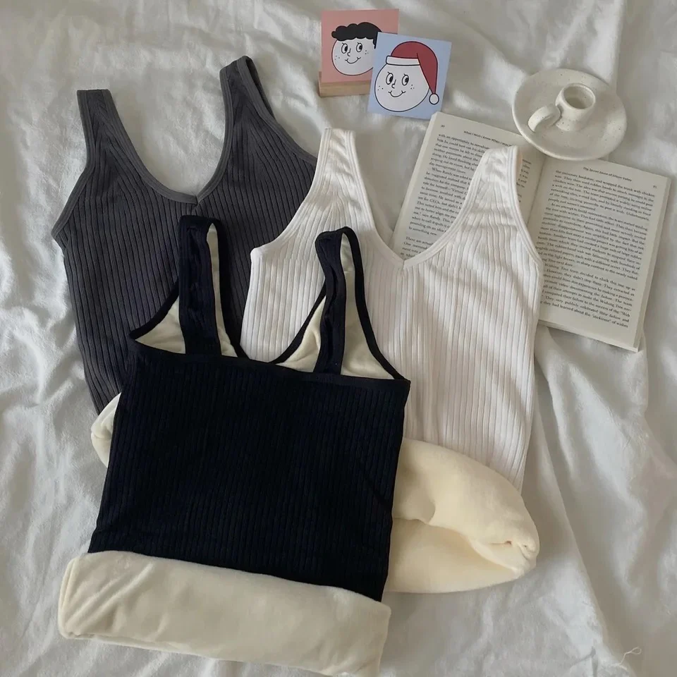 Fia Warm Tank Tops with Fleece Lining - Image 6