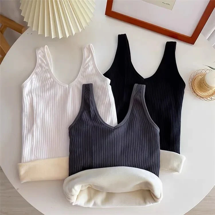 Fia Warm Tank Tops with Fleece Lining - Image 8