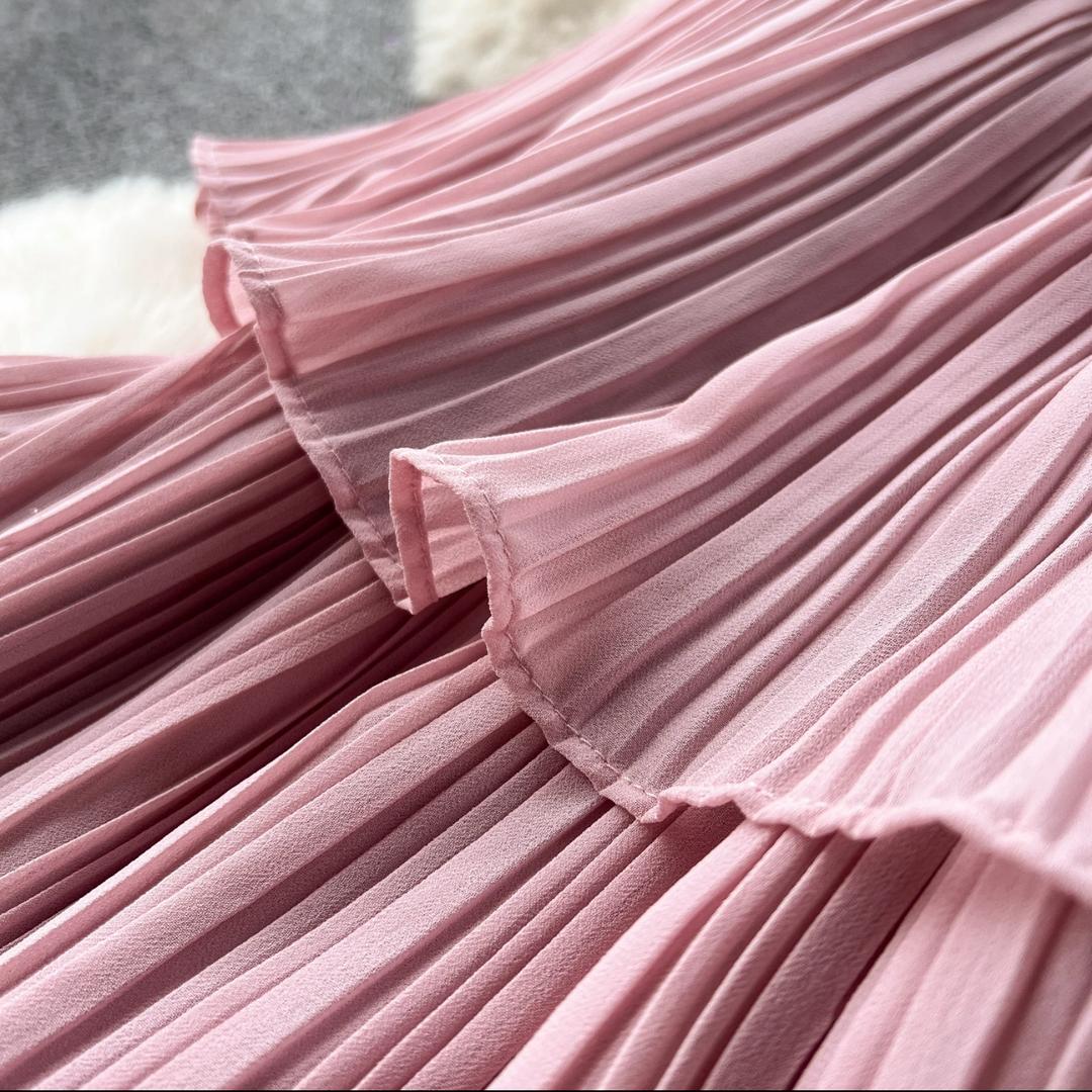 Flora Statement Jumpsuit In Pink - Image 4