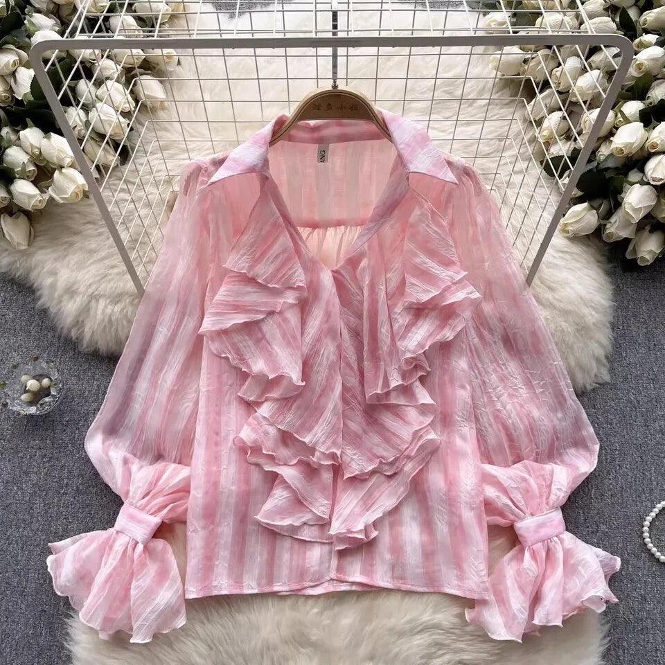 Freida Ruffled Blouse - Image 3