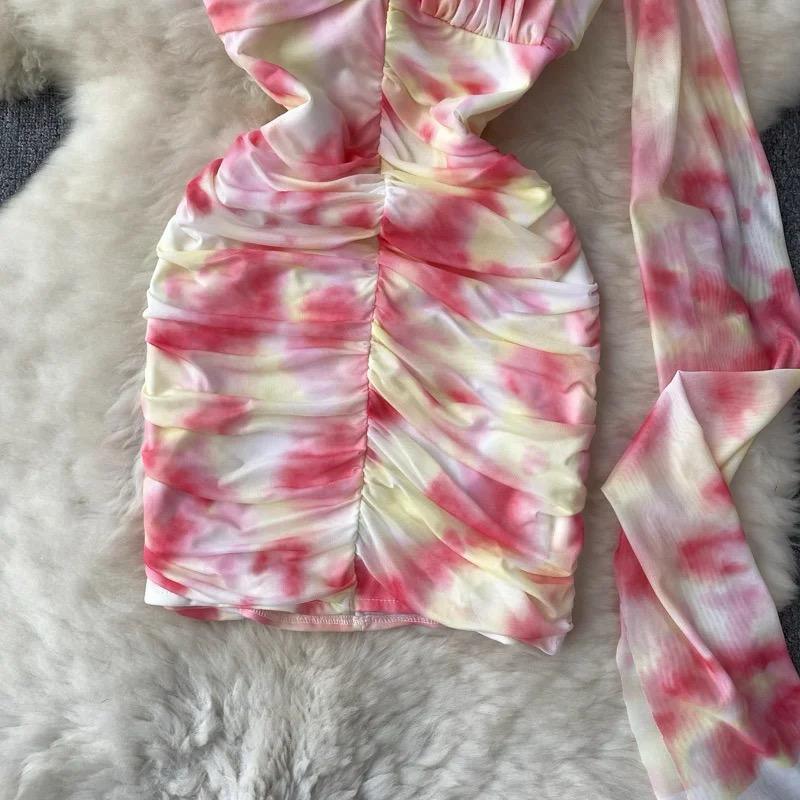 Gaelle Bodycon Mesh Dress - Image 5