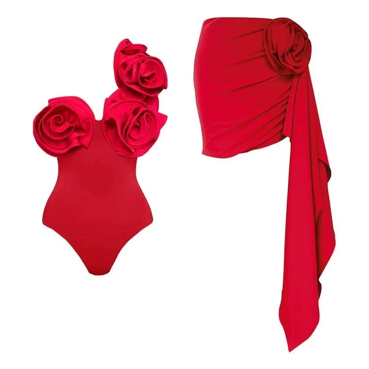 Giza Holiday Swimsuit with Skirt - Image 2