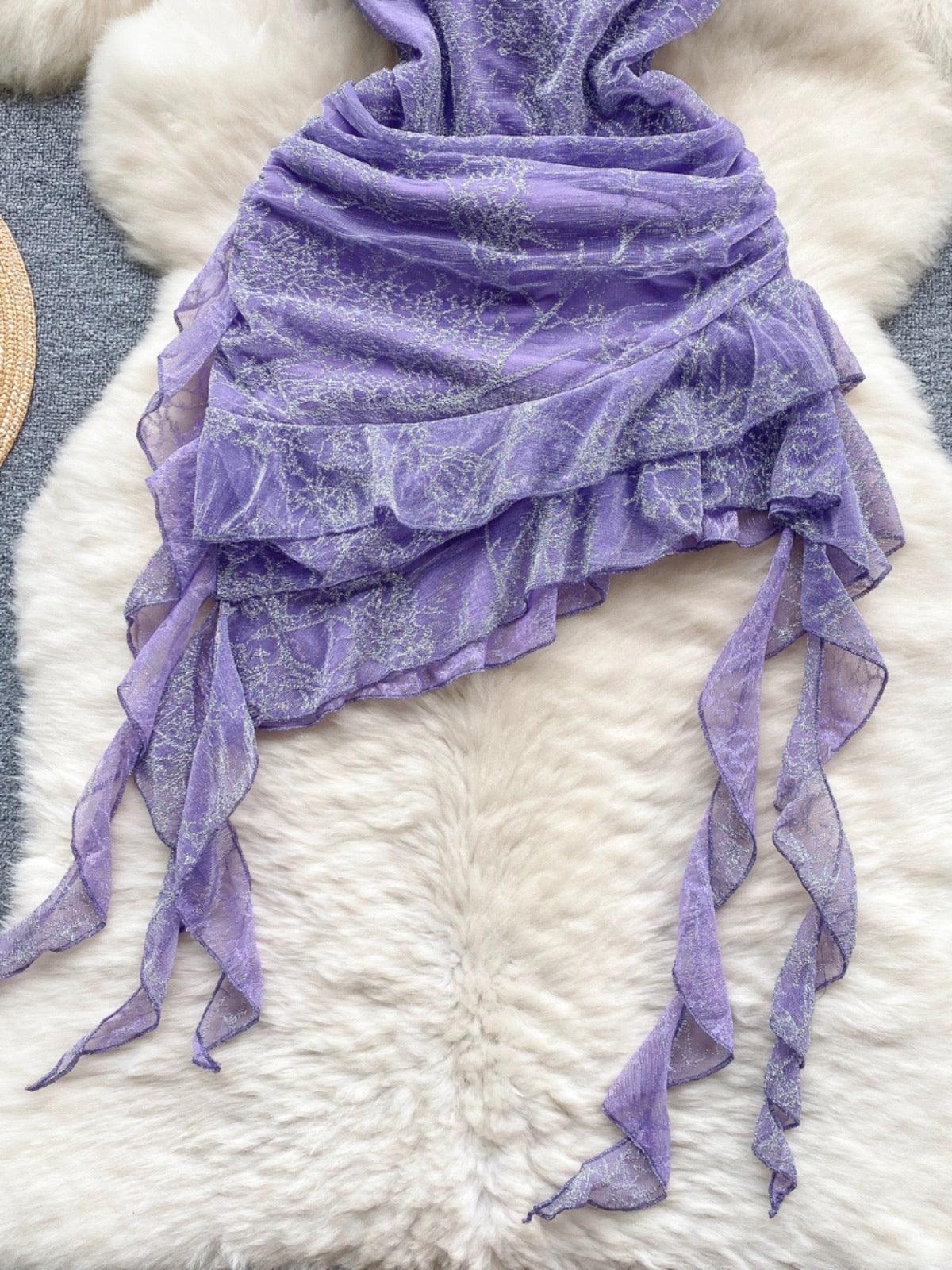 Hahn Ruffled Bodycon Dress - Image 7