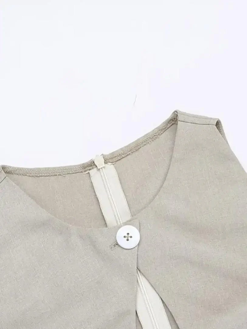 Harlow Statement Dropwaist Midi Dress - Image 8