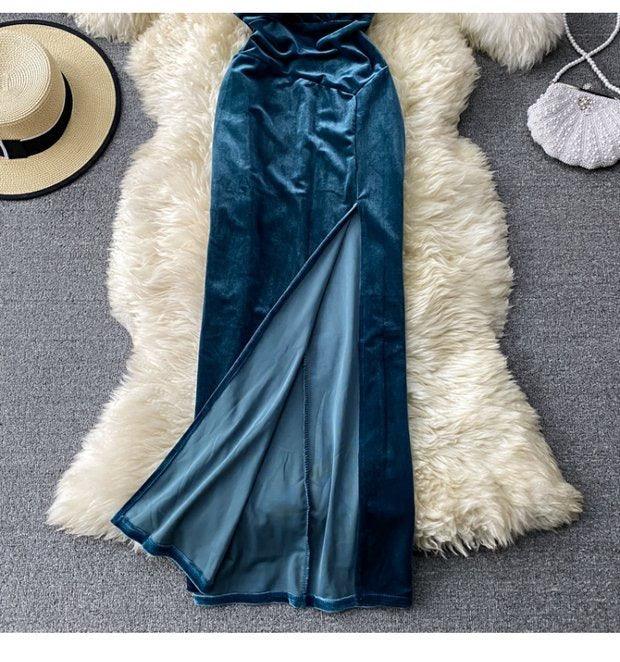 Harper Velvet Dress - Image 5