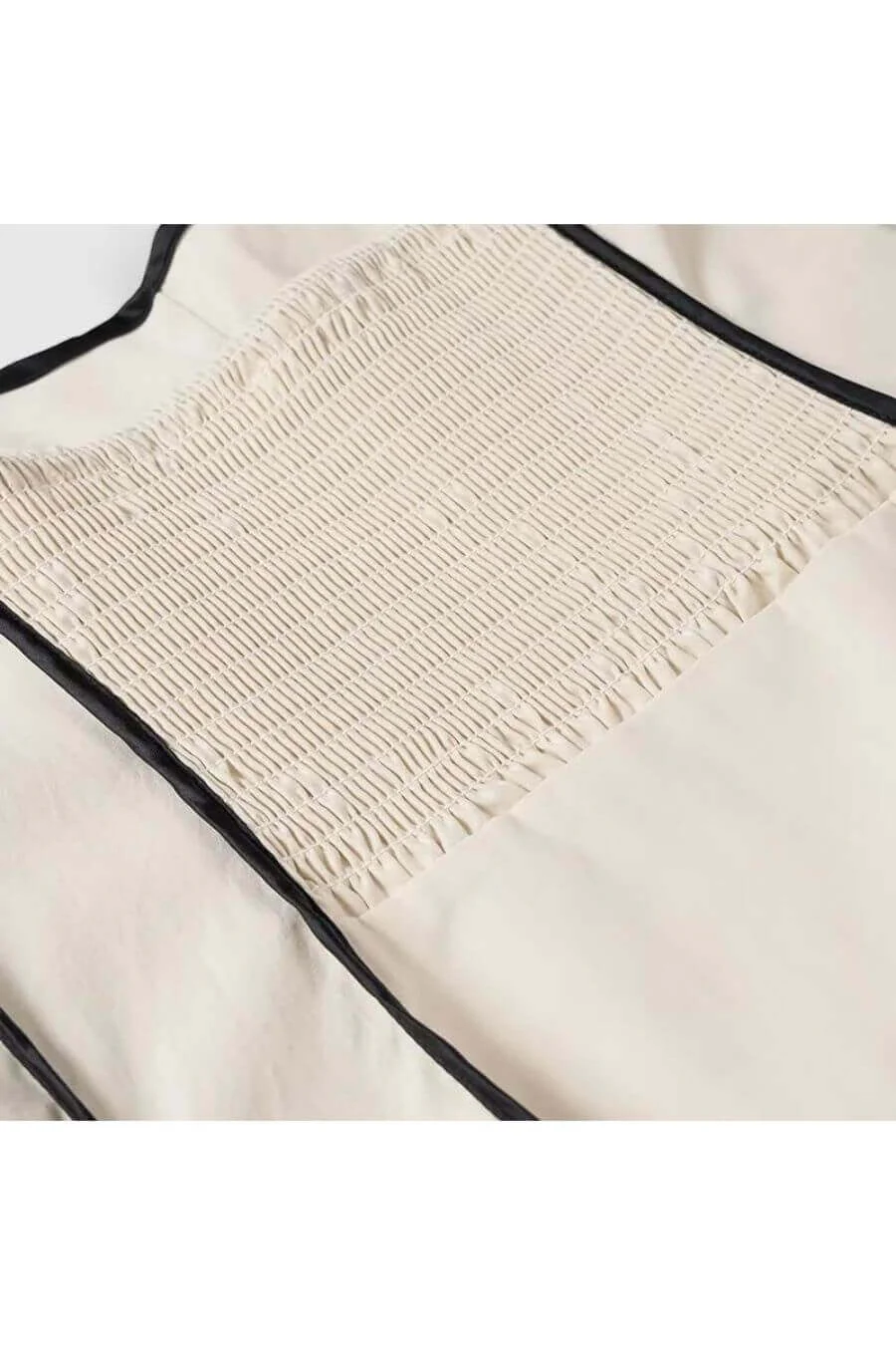 Harret Breezy Summer Dress in Beige - Image 5