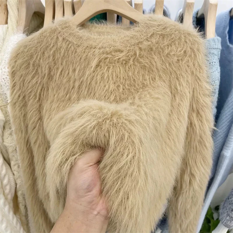 Harriet Mohair Fur Detailed Soft Sweater - Image 7