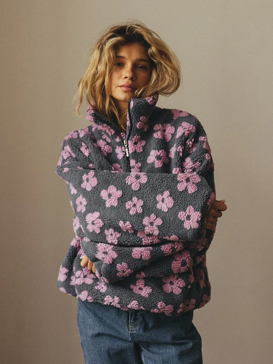 Harris Floral Oversized Sweatshirt - Image 11