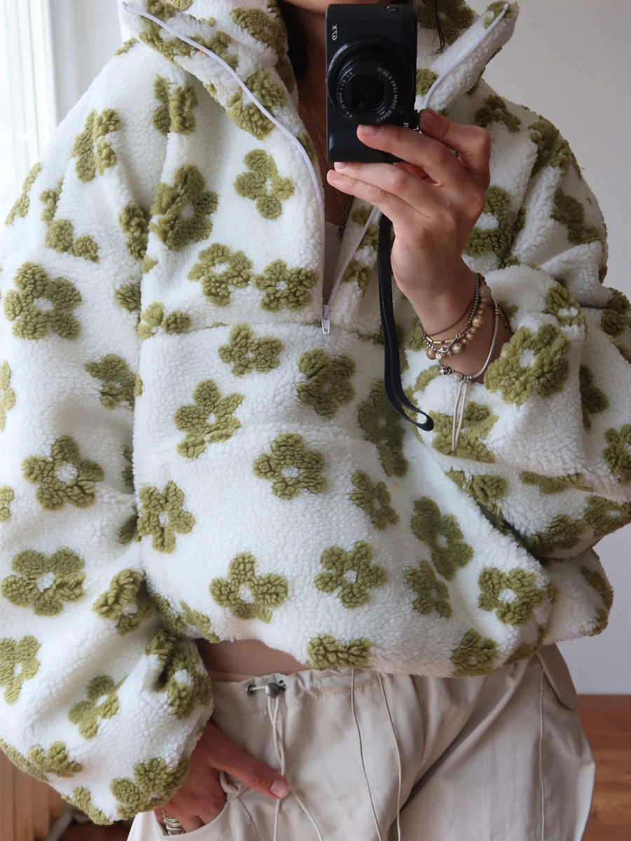 Harris Floral Oversized Sweatshirt - Image 3