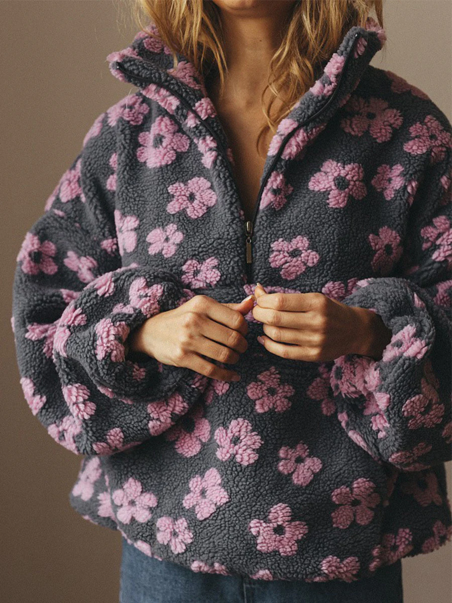 Harris Floral Oversized Sweatshirt - Image 4