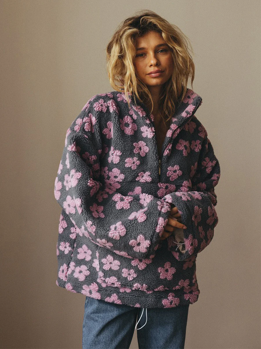 Harris Floral Oversized Sweatshirt - Image 9