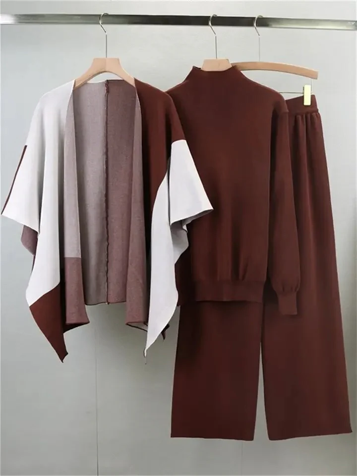 Harry Luxe Winter Coord Set with Cape - Image 2